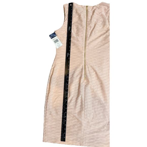 Nwt Women’s Chaps Drew Blush Color Dress - Picture 4 of 5